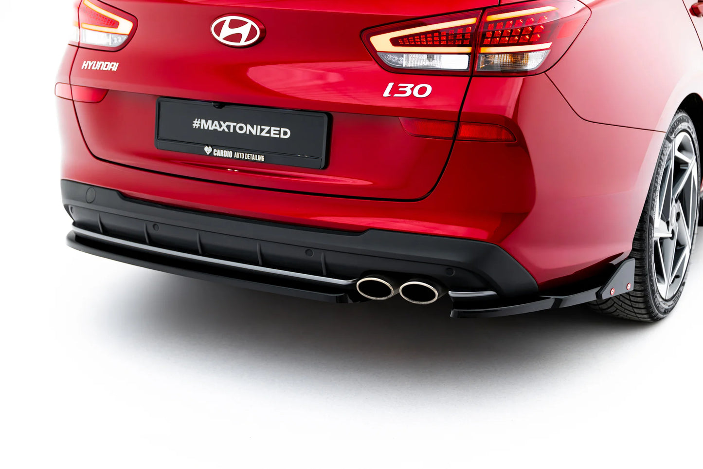 Rear Side Splitters V.2 + Flaps Hyundai I30 N-Line Wagon Mk3 Facelift