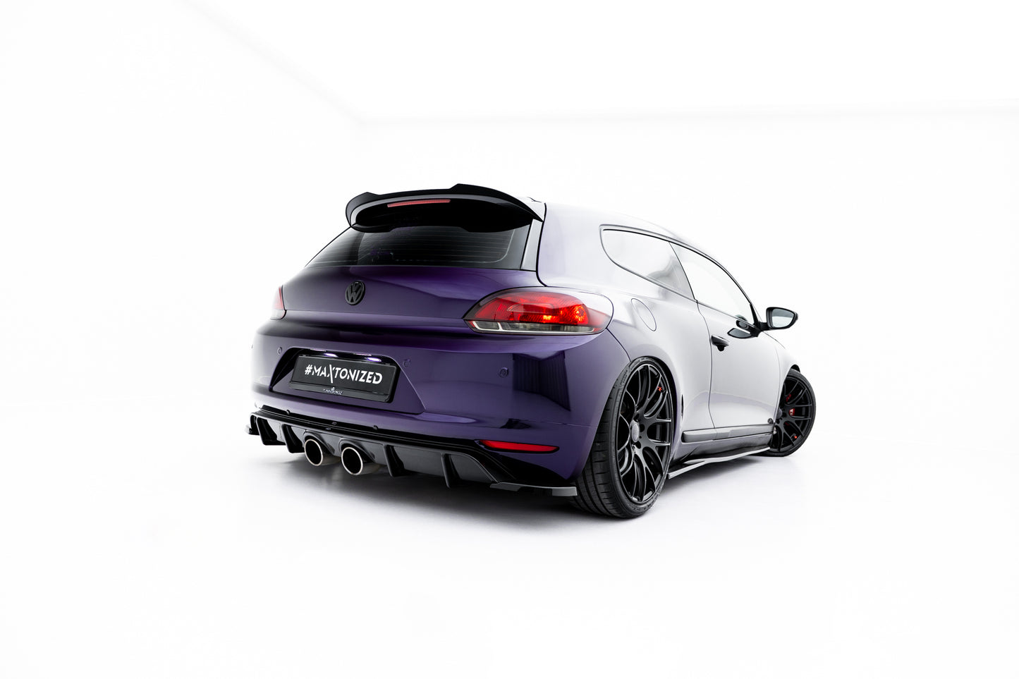 Heckansatz V.2 Volkswagen Scirocco Mk3 (R32 Auspuff)