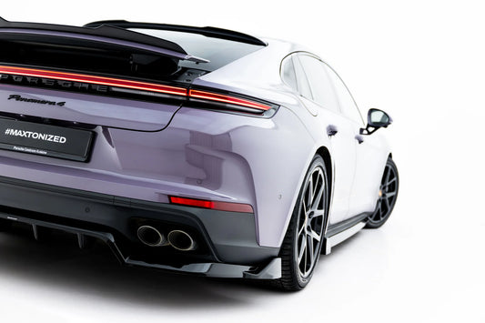 Arriere Splitter (avec une barre verticale) Porsche Panamera 4 / 4S E-Hybrid / 4 E-Hybrid 972