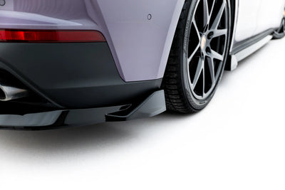 Hinten Splitter (mit einem vertikalem balken) Porsche Panamera 4 / 4S E-Hybrid / 4 E-Hybrid 972
