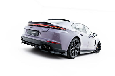 Hinten Splitter (mit einem vertikalem balken) Porsche Panamera 4 / 4S E-Hybrid / 4 E-Hybrid 972