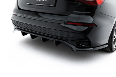 Splitter Tylny (Z Dyfuzorem) Audi A3 Sedan 8Y Facelift