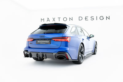 Prepreg Carbon Fiber Heckansatz Audi RS6 C8 / C8 Facelift  (version without towbar)