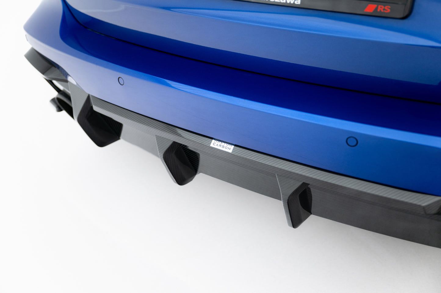 Prepreg Carbon Fiber Heckansatz Audi RS6 C8 / C8 Facelift  (version without towbar)