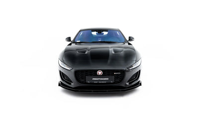Splitter Przedni Street Pro + Flaps Jaguar F-Type X152 Facelift 2