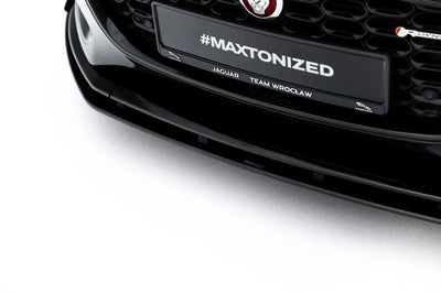 Splitter Przedni Street Pro + Flaps Jaguar F-Type X152 Facelift 2