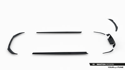 Set of Splitters Jaguar XE R-Dynamic X760 Facelift