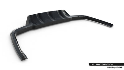 Hinten Splitter (mit einem vertikalem balken) V.2 Land Rover Range Rover Velar R-Dynamic Mk1