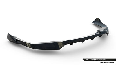 Hinten Splitter (mit einem vertikalem balken) Porsche Panamera 4 / 4S E-Hybrid / 4 E-Hybrid 972