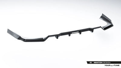 Prepreg Carbon Fiber Rear Splitter (avec une barre verticale) BMW 7 M-Pack G70