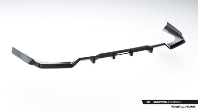 Prepreg Carbon Fiber Rear Splitter (with vertical bars) BMW 7 M-Pack G70