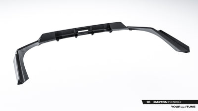 Prepreg Carbon Fiber Rear Splitter (with vertical bars) BMW 7 M-Pack G70