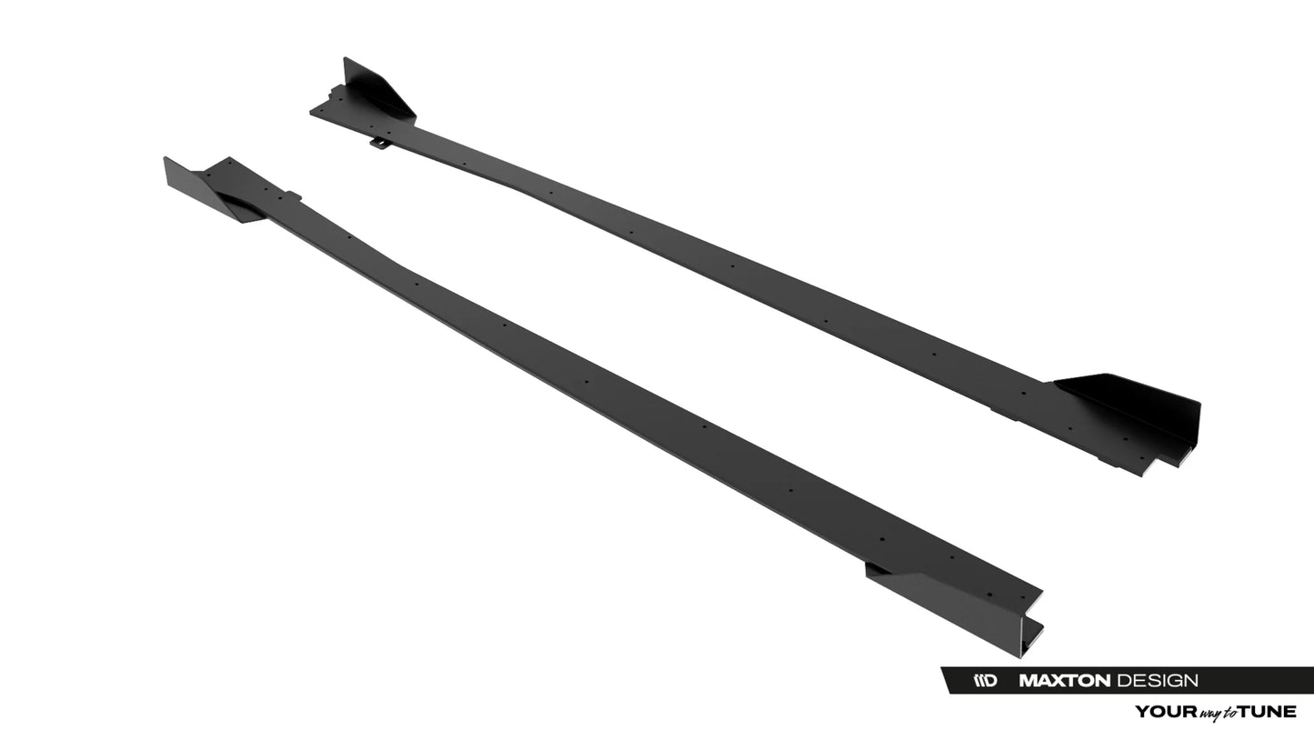 Street Pro Rajouts Des Bas De Caisse + Flaps Jaguar F-Type X152 Facelift 2