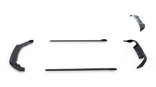 Set Of Splitters V.1 Volkswagen Golf R Hatchback Mk7 Facelift