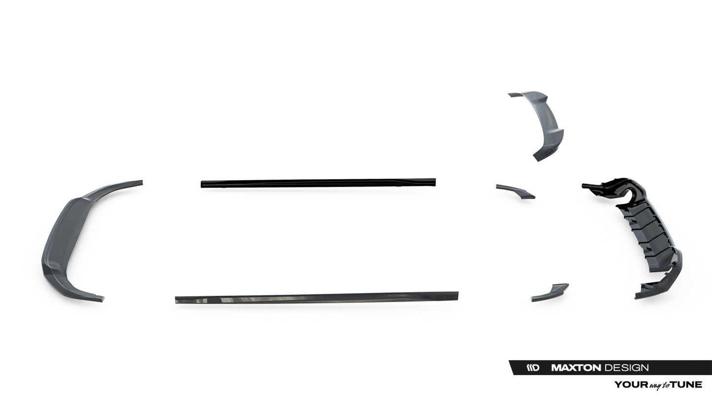 Ensemble Diffuseur V.3 Volkswagen Golf GTI Mk8 Facelift