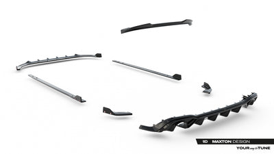 Diffusor Satz V.2 Volkswagen Golf GTI Mk8 Facelift