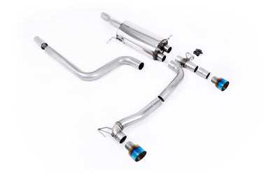 Heckschürze + Milltek Sportauspuff Ford Fiesta ST Mk8
