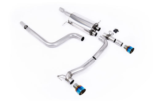 Rear Valance + Miltek Sport Exhaust Ford Fiesta ST Mk8