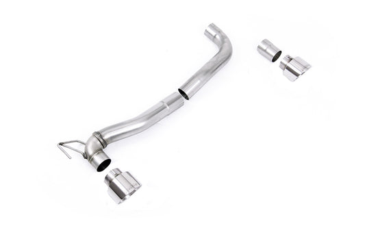 Rear Valance + Milltek Sport Exhaust Extension Ford Fiesta ST Mk8