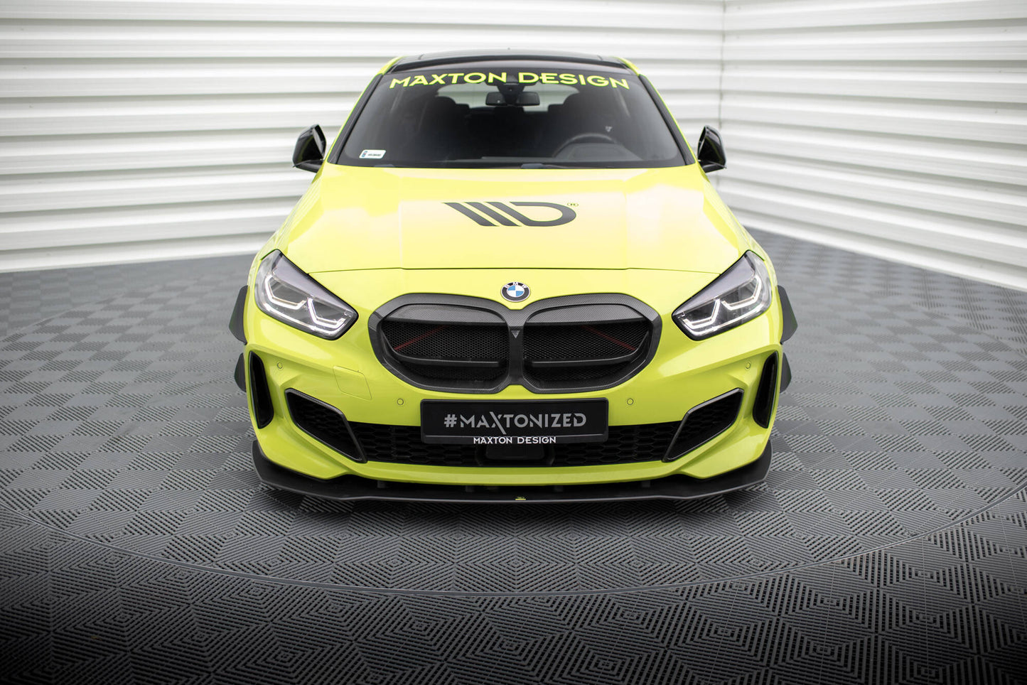 Front Bumper Wings (Canards) BMW 1 M-Pack / M135i / 128ti F40