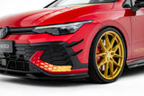 Front Bumper Wings (Canards) Volkswagen Golf GTI Clubsport Mk8 Facelift