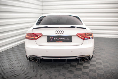 Rear Valance Audi A5 Coupe 8T Facelift (Version with dual exhausts on both sides)