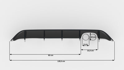 Rear Valance Ford Fiesta Mk8 ST