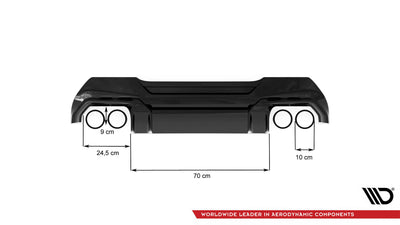 Rajout Du Pare-Chocs Arriere V.2 + échappement Milltek Sport BMW M135i F40