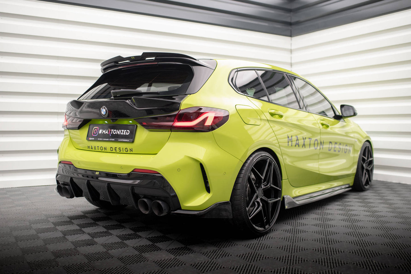 Heckansatz V.3 + Milltek Sport Auspuffverlängerung BMW M135i F40