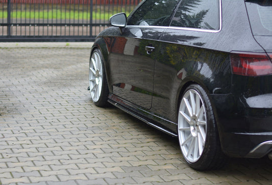 Side Skirts Diffusers Audi S3/A3 S-Line Hatchback 8V/8V Facelift