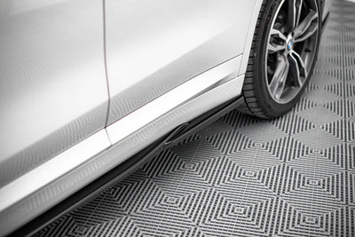 Side Skirts Diffusers BMW X1 M-Pack F48 / F48 Facelift
