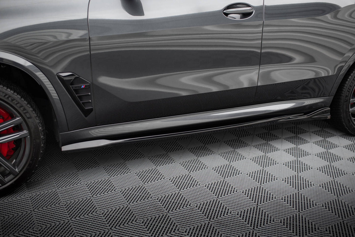 Side Skirts Diffusers BMW X5 M F95 / F95 Facelift 