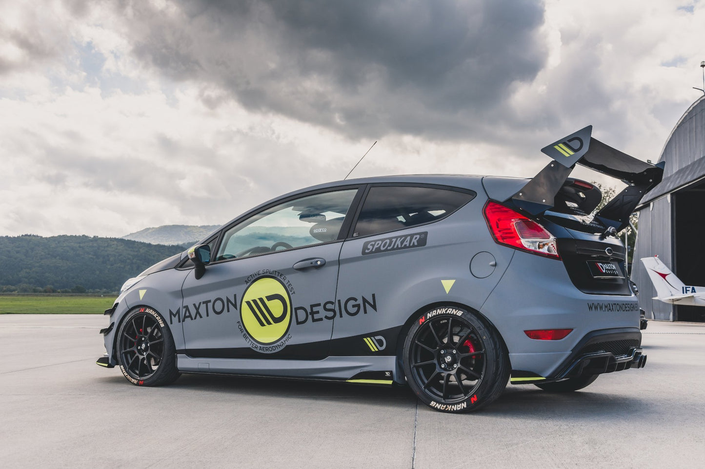 Side Skirts Diffusers Ford Fiesta 7 ST Facelift 