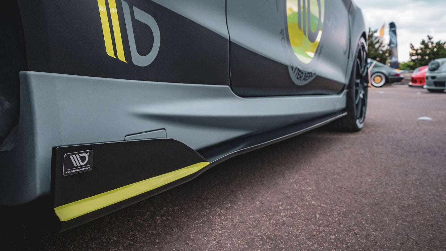 Side Skirts Diffusers Ford Fiesta 7 ST Facelift 