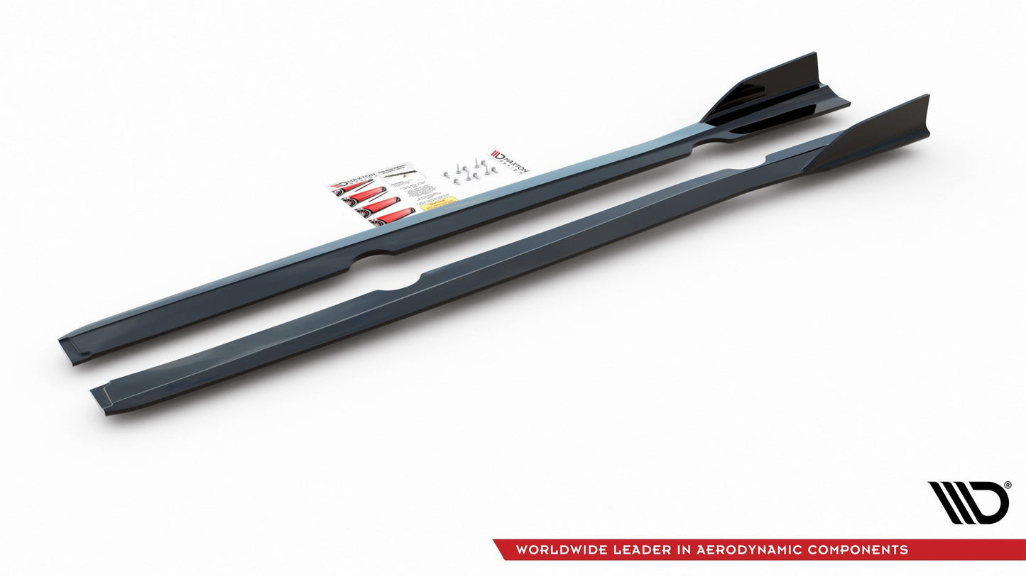 Side Skirts Diffusers Ford Fiesta 7 ST Facelift 