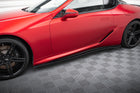 Side Skirts Diffusers Lexus LC 500