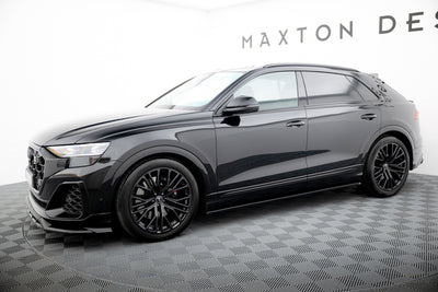 Side skirts Diffusers  V.1 Audi Q8 S-line / SQ8 Mk1 Facelift