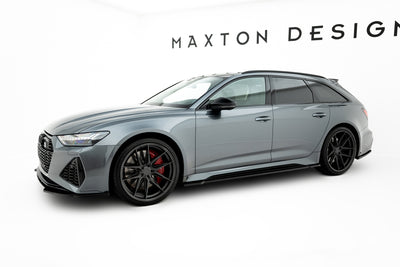 Side Skirts Diffusers V.1 Audi RS6 C8 / C8 Facelift