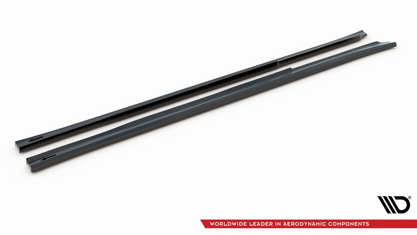 Side Skirts Diffusers V.1 for BMW X3 M40d / M40i / M-Pack G01 