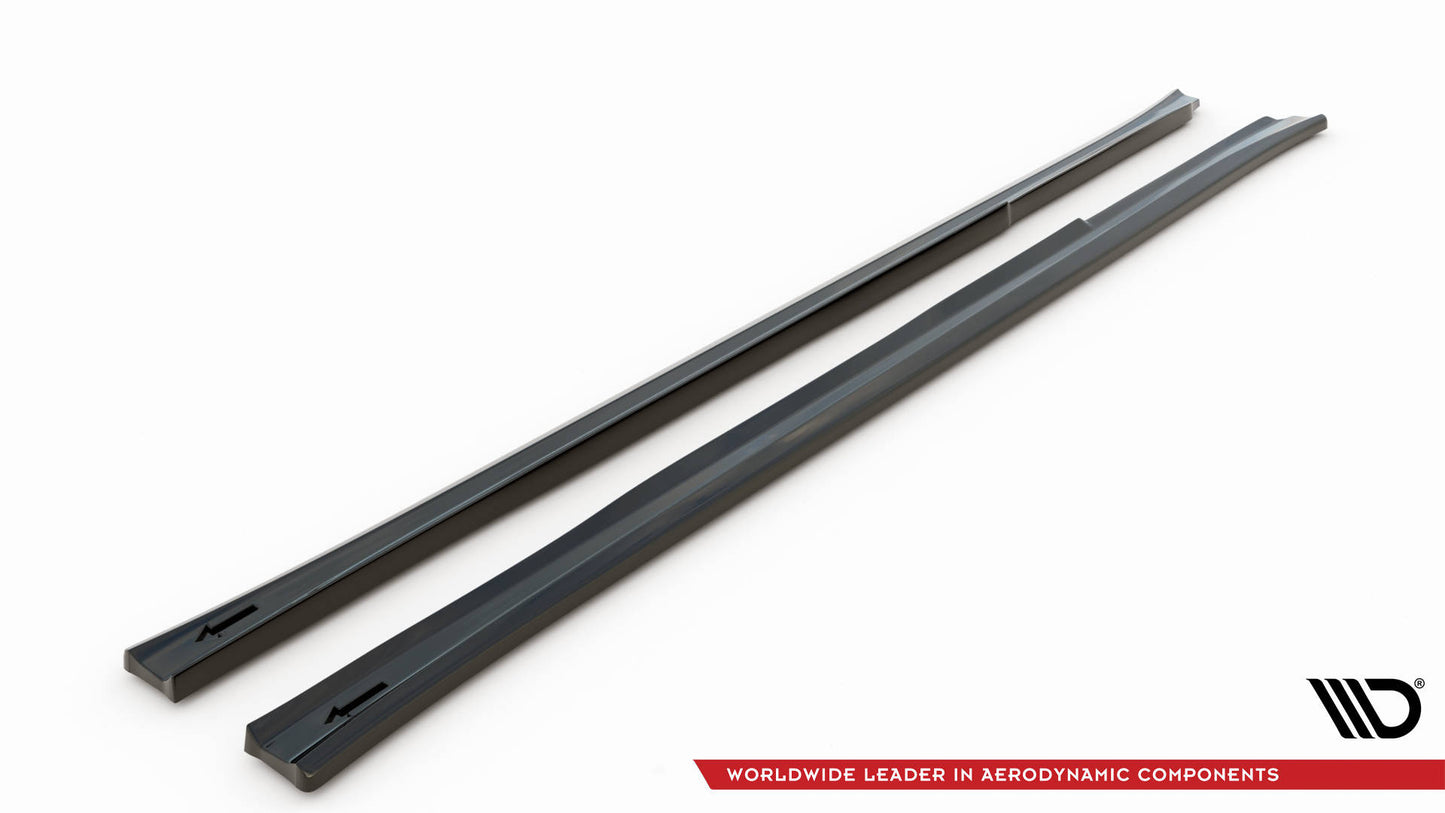 Side Skirts Diffusers V.1 for BMW X3 M40d / M40i / M-Pack G01 