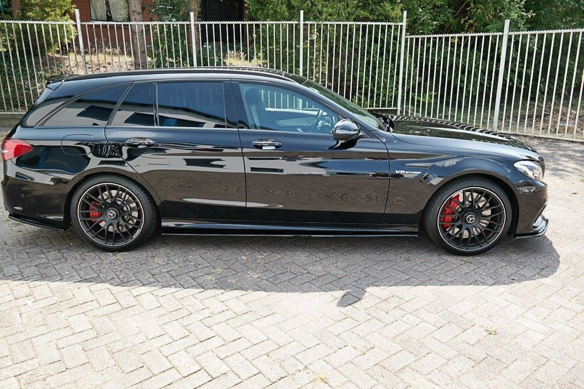 SIDE SKIRTS DIFFUSERS V.1 Mercedes C-Class S205 63AMG 