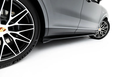Side Skirts Diffusers V.1 Porsche Cayenne SUV / Coupe Mk3 Facelift