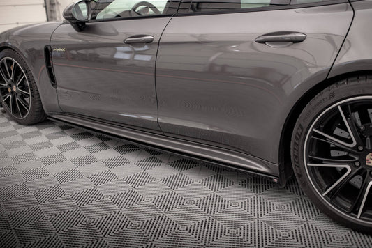 Side Skirts Diffusers V.1 Porsche Panamera Turbo S E-Hybrid / Panamera E-Hybrid / Panamera 4S 971