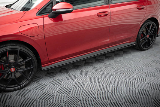 Side Skirts Diffusers V.1 Volkswagen Golf GTI / GTE / GTI Clubsport / GTD / R-Line Mk8