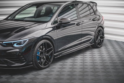 Side Skirts Diffusers V.1 Volkswagen Golf R Hatchback Mk8