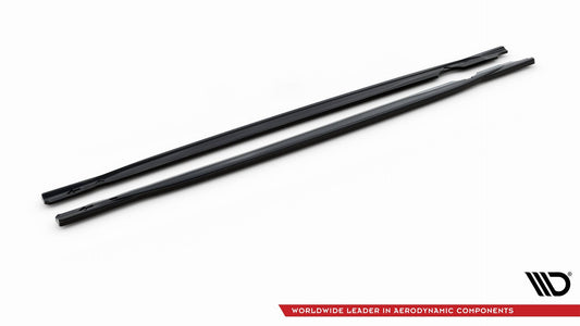 Side Skirts Diffusers V.1 Volkswagen Golf R Hatchback Mk8 Facelift