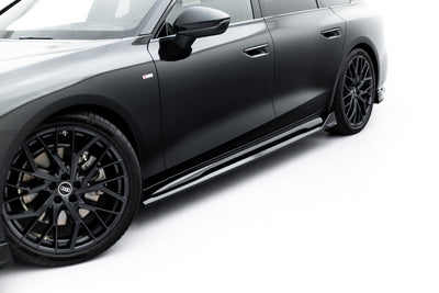 Side Skirts Diffusers V.2 Audi A6 S-Line C9