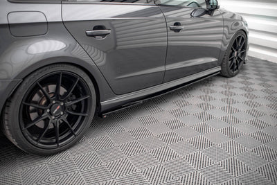 Side Skirts Diffusers V.2 Audi S3 / A3 S-Line Sportback 8V / 8V Facelift