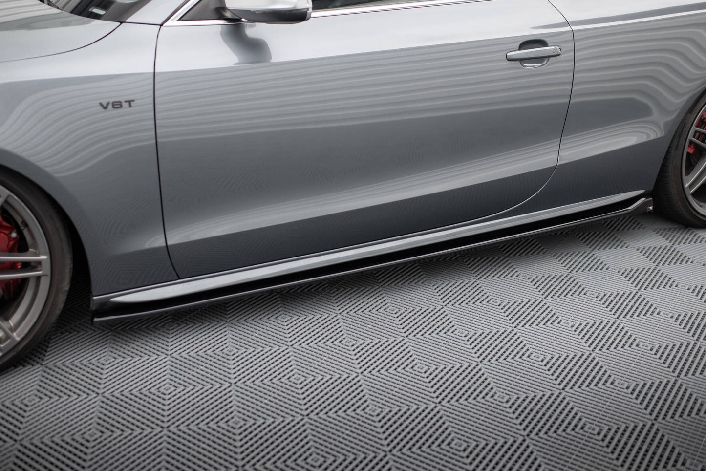 Side Skirts Diffusers V.2 Audi S5 / A5 S-Line Coupe 8T / 8T Facelift