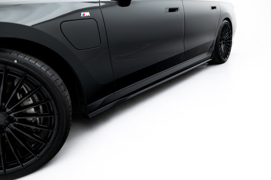 Side Skirts Diffusers V.2 BMW 740d xDrive M-pack / 740i xDrive M-Pack G70